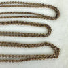 Antique Long Rose Gold Filled Watch Chain Necklace