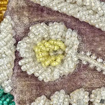 Antique Native American Iroquois Beaded Pin Cushion/Pillow