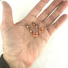 Antique Natural Coral Drop Earrings