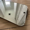Antique Ornate Carved Wood Etched Mirror