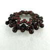 Antique Rose Cut Garnet Star Brooch