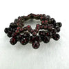 Antique Rose Cut Garnet Star Brooch