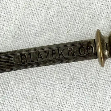 Antique Salesman Sample F Dick Knife Sharpener