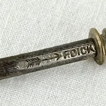 Antique Salesman Sample F Dick Knife Sharpener