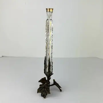 Antique Scent Bottle in an Art Nouveau Style Display Stand