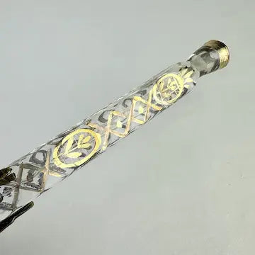 Antique Scent Bottle in an Art Nouveau Style Display Stand