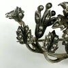 Antique Silver and Seed Pearl Floral Brooch
