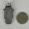 Antique Sterling Silver Perfume Bottle Pendant