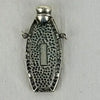Antique Sterling Silver Perfume Bottle Pendant