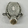 Antique Sterling Silver Perfume Bottle Pendant