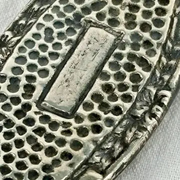 Antique Sterling Silver Perfume Bottle Pendant