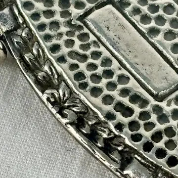 Antique Sterling Silver Perfume Bottle Pendant