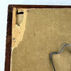Antique Tramp Art Tabletop Picture Frame