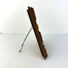 Antique Tramp Art Tabletop Picture Frame