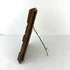 Antique Tramp Art Tabletop Picture Frame