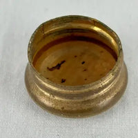 Antique Victorian Cut Glass Lay Down Perfume Bottle
