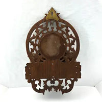 Antique Victorian Wall Box with Mirror