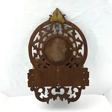 Antique Victorian Wall Box with Mirror