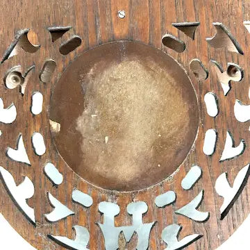Antique Victorian Wall Box with Mirror