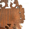 Antique Victorian Wall Box with Mirror