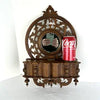 Antique Victorian Wall Box with Mirror