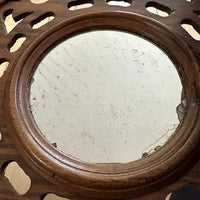 Antique Victorian Wall Box with Mirror