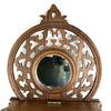 Antique Victorian Wall Box with Mirror