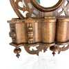 Antique Victorian Wall Box with Mirror