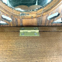 Antique Victorian Wall Box with Mirror