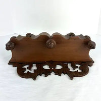 Antique Victorian Wall Box with Mirror
