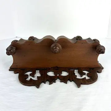 Antique Victorian Wall Box with Mirror