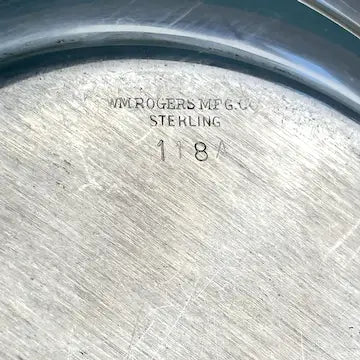 Antique WM Roger’s Sterling Silver Bowl