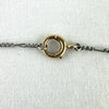 Art Deco 10k White Gold Amethyst Pendant Necklace