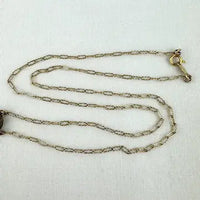 Art Deco 14K Gold Amethyst Pearl Lavalier Necklace