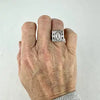 Art Deco 14k White Gold Diamond Ring