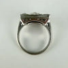 Art Deco 14k White Gold Diamond Ring
