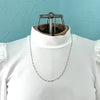 Art Deco 14k White and Yellow Gold Specialty Link Necklace