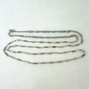 Art Deco 14k White and Yellow Gold Specialty Link Necklace