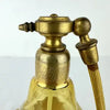 Art Deco Amber Glass Atomizer Perfume Bottle
