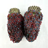 Art Deco Czech Floral Glass Bulb Covers