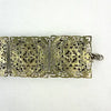 Art Deco Czech Peking Glass & Enamel Bracelet