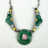 Art Deco Eisenberg Enamel Bubble Necklace