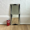 Art Deco Frameless Scalloped Edge Mirror
