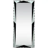 Art Deco Frameless Scalloped Edge Mirror
