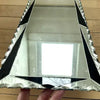 Art Deco Frameless Scalloped Edge Mirror