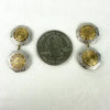 Art Deco Solid 14k Gold & Platinum Cuff Links