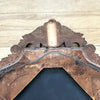Art Deco Wood Framed Etched Mirror John Kisella Co of Chicago