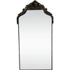 Art Deco Wood Framed Etched Mirror John Kisella Co of Chicago
