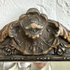 Art Deco Wood Framed Etched Mirror John Kisella Co of Chicago