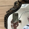 Art Deco Wood Framed Etched Mirror John Kisella Co of Chicago